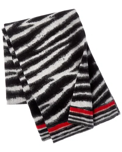 Missoni Cleopatra Plaid Throw Blanket In Black