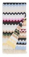 Missoni Clifford Throw Blanket Black Multicolor In Multi