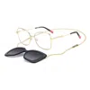 Missoni Clip-on Sunglasses In Black