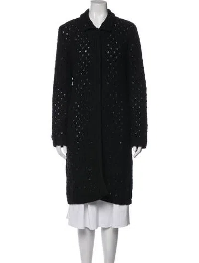 Pre-owned Missoni Coat In Black