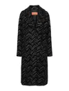 Missoni Abrigo Corto - Negro In Black