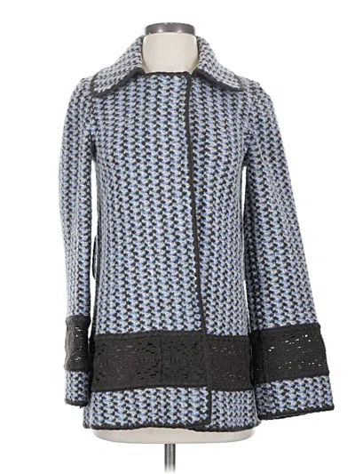 Pre-owned Missoni Coat In Blue