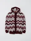 Missoni Coat  Kids Color Multicolor In Brown