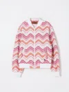 Missoni Coat  Kids Color Silver In Silver