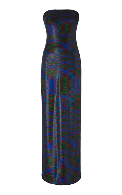 Missoni Coated Space-dyed Maxi Dress In Multi