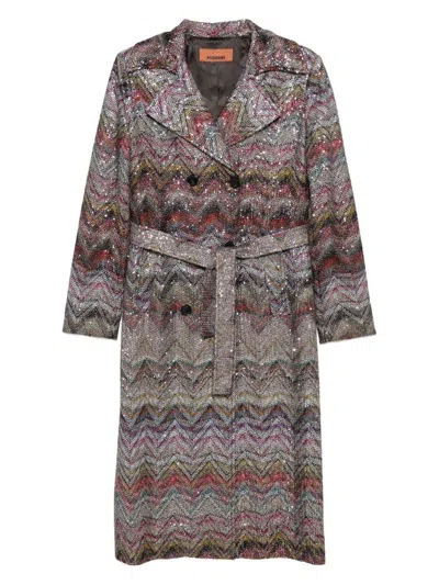 Missoni Coats In Animal Print
