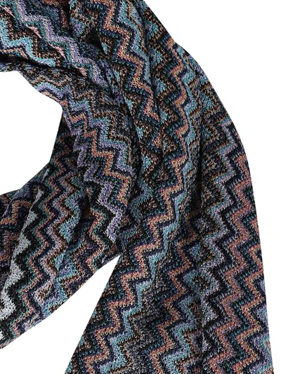 Missoni Cotton And Viscose Scarf In Multi