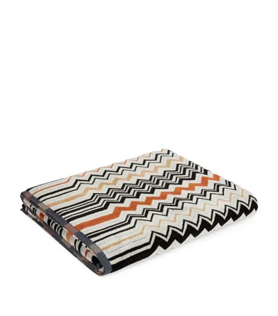 Missoni Cotton Bernard Bath Sheet (100cm X 150m) In Multi