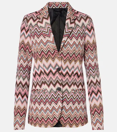 MISSONI COTTON-BLEND BLAZER