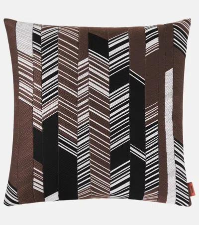 Missoni Cotton-blend Cushion In Multi
