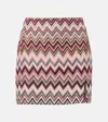 Missoni Cotton-blend Miniskirt In Multicoloured