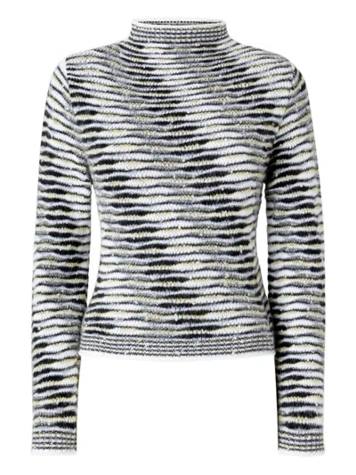 MISSONI COTTON BLEND STRIPED TOP