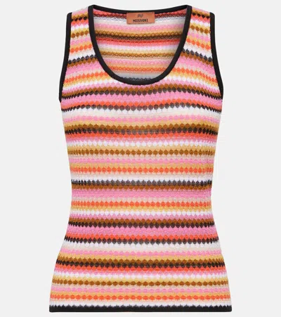 MISSONI COTTON-BLEND TANK TOP