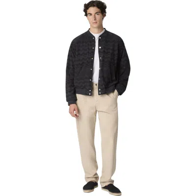 Missoni Cotton Bomber Jacket In Black