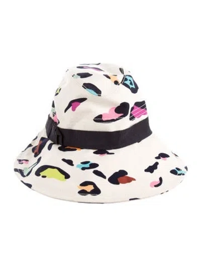 Pre-owned Missoni Cotton Bucket Hat In Neutral