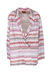 Missoni Zig Zag Cotton-blend Jacket In Multicolor
