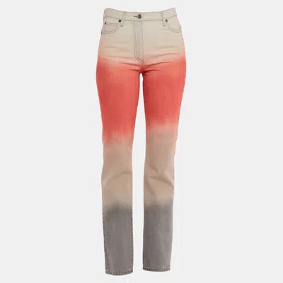 Pre-owned Missoni Cotton Jeans 42 In Multicolor