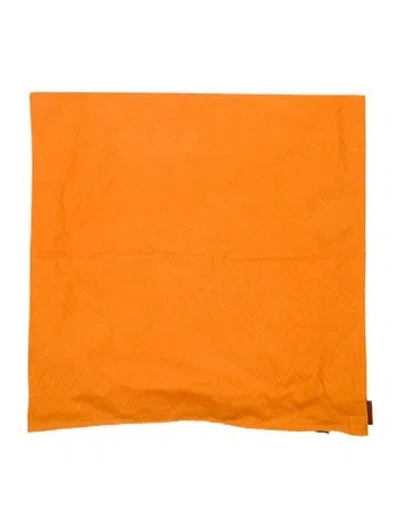 Pre-owned Missoni Cotton Pillow Case In Orange