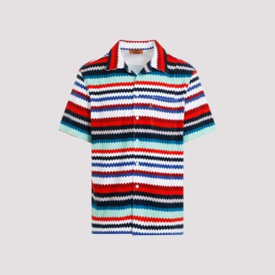 Missoni Cotton Shirt L In Red