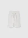 Missoni Cotton Shorts With Zigzag Insert In White