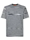 Missoni Man T-shirt Midnight Blue Size Xxl Cotton In Blue