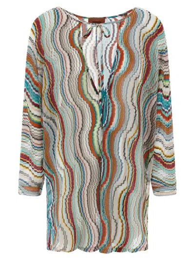 Missoni Cover Up Dress In White