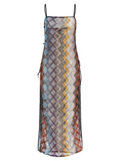 Missoni Cover Up Dress Dresses Multicolor In Brown