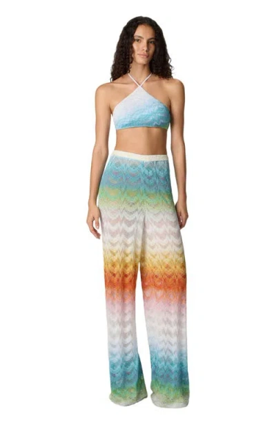 Missoni Cover-up Trousers In Shaded Lame Viscose In Multi