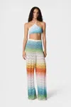 Missoni Cover-up Trousers In Shaded Lame Viscose In Multi