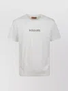 Missoni Crew Neck Embroidered Design Short Sleeves In White