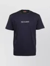 Missoni Crew Neck Short Sleeves T-shirts In Blue