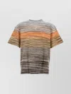 Missoni Slub Cotton Jersey T-shirt In Multicolor