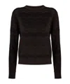 Missoni Crew-neck Sweater In Brown