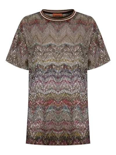 MISSONI MISSONI CREW NECK SWEATER
