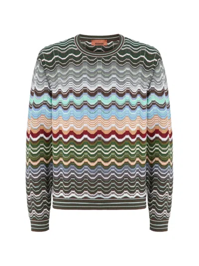 Missoni Crew-neck Sweater In Multi