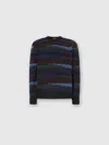 Missoni Rundhalspullover Mit Streifenintarsie In Multi