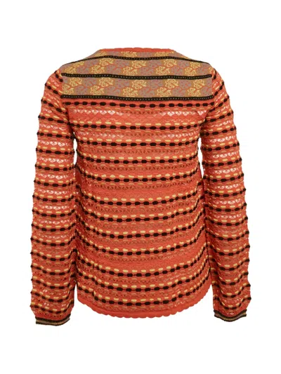 Pre-owned Missoni Crew-neck Top In Orange