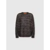 Missoni Rundhalspullover Aus Viskose In Multicoloured