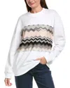 Missoni Crewneck Sweatshirt In White