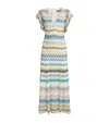 Missoni Zigzag-intarsia Open-knit Maxi Dress