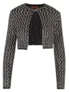Missoni Sequin-embellished Cardigan In Black