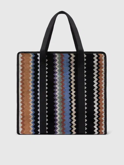 Missoni Curt 40x40 Cm Home Bag In Multi