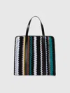 Missoni Curt 40x40 Cm Home Bag In Multicoloured
