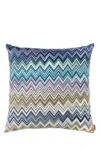 Missoni Embroidered Cotton Jarris Pillow In Multi