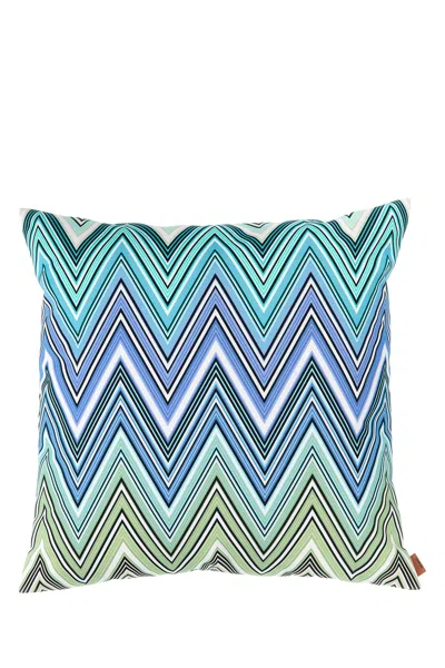Missoni Embroidered Fabric Kew Pillow In Multi