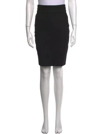 Pre-owned Missoni Cutout Accent Mini Skirt In Black