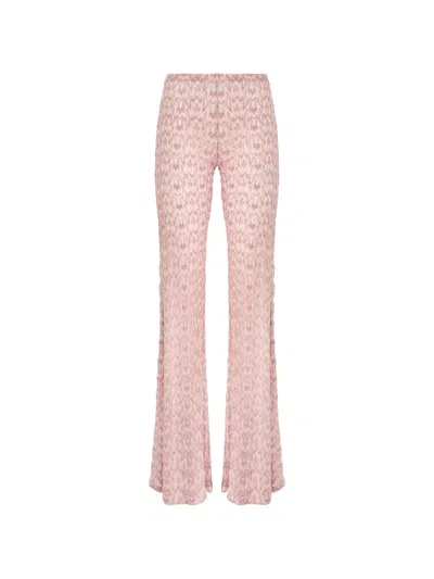 Missoni Cutout Jumpsuit In Pink