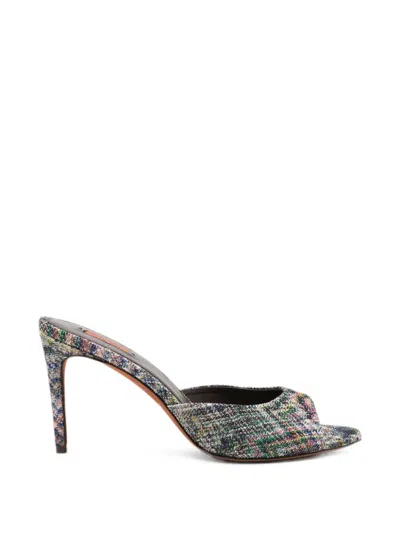 Missoni Daisy Heeled Sandals In Multi