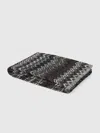Missoni Plaid Blanket 130x195 Cm Cotton And Wool Blend Chevron