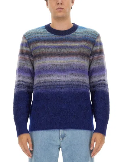 Missoni Degrade Shirt In Blue